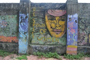 A Mumbai mural shows part of the city's reaction to the crime, which received worldwide attention