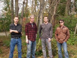 The Stolen Fire, a rock band comprised of professors Erin Flynn (philosophy), James Franklin (politics and government) John Stone-Mediatore (comparative literature) and Mark Gingerich (history) performs at Roop's Pub  November 15.