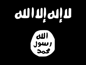 The flag of the Islamic State in Iraq and the Levant. Image: Wikimedia
