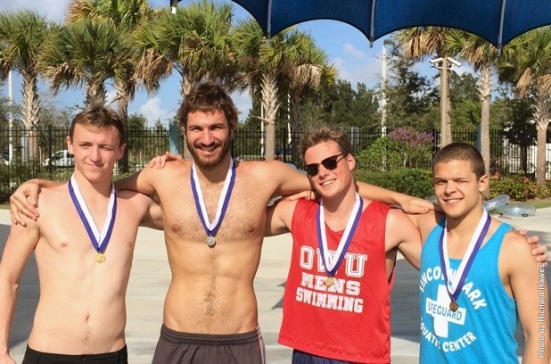 Men’s swim team brings home more than just tans