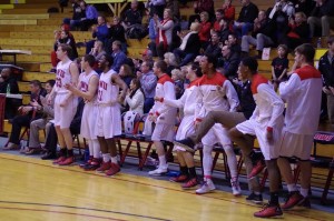 Junior post Matt Jeske shoots a free throw. Photo courtesy of Spenser Hickey.