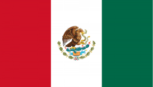 The Mexican flag. Photo courtesy of Wikipedia.