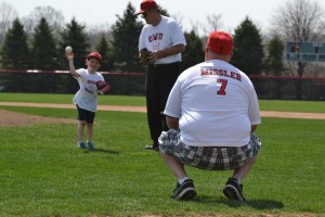 Some members of the Missler family play ball. Photo courtesy of Spenser Hickey.