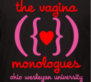 A past Vagina Monologues logo. Photo courtesy of owu.edu.
