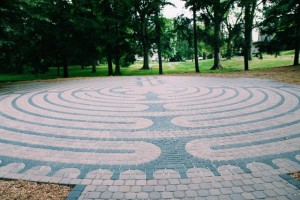 OWU's labyrinth. Photo courtesy of Connect2OWU.