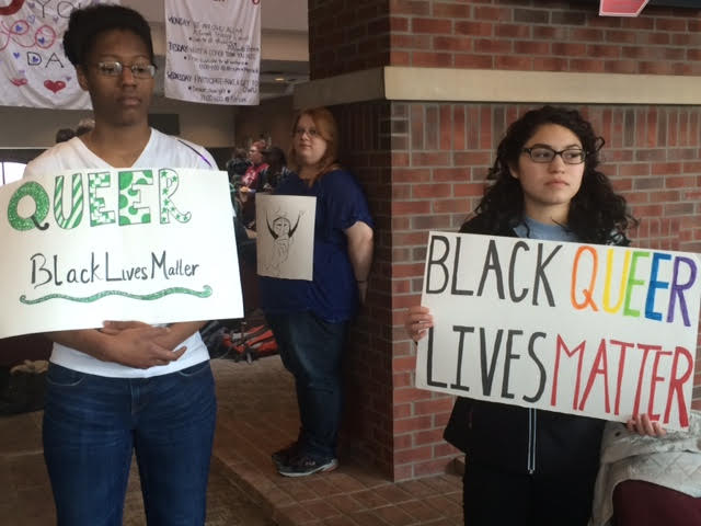 Black lives matter demonstration at OWU