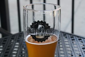 Beer from Restoration Brew Worx. Photo by Sara Hollabaugh