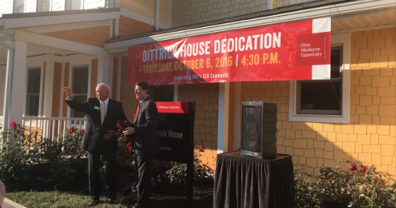 Dittrick House dedication