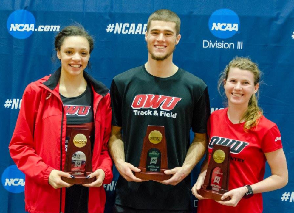 Freshman track and field athlete wins national title at Division III event
