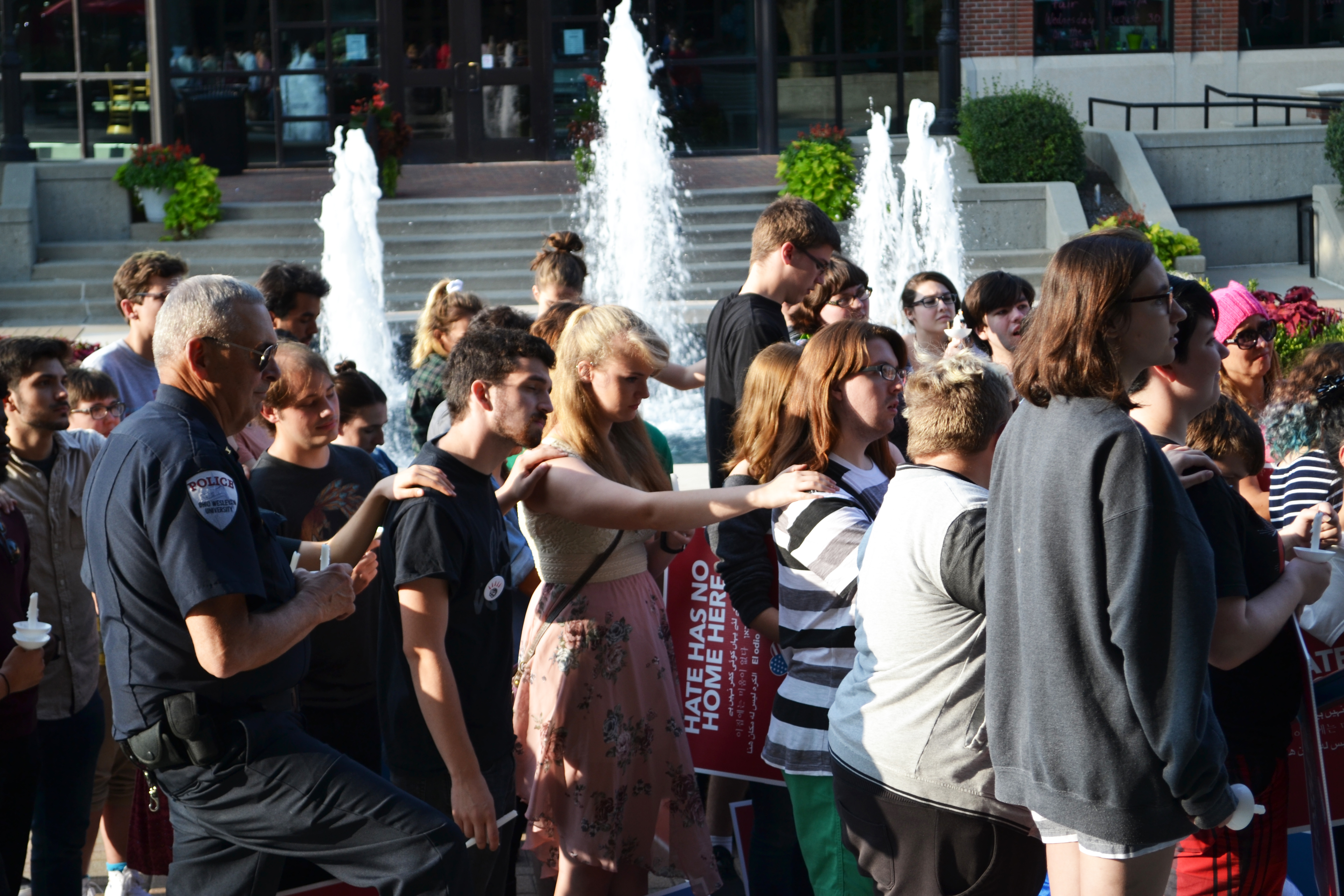 Students host rally in response to Charlottesville attacks