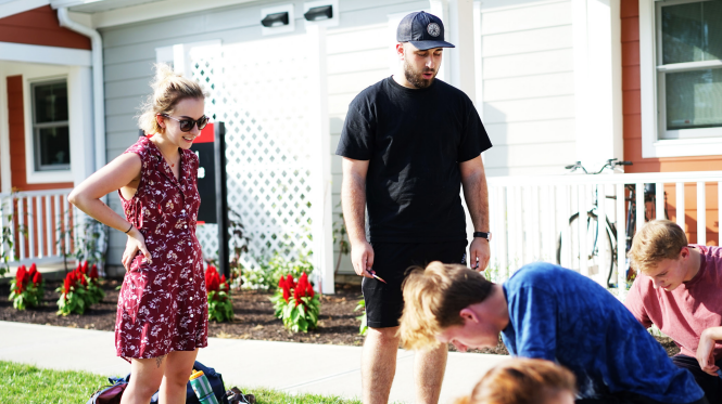 Tree House member hosts first house project of the semester